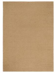 Handgjord matta med öglad lugg 160x230 cm jute och bomull