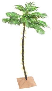 Palmträd med LED varmvit 88 LEDs 150 cm