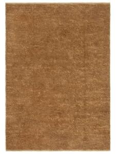 Handgjord matta med öglad lugg 160x230 cm jute och bomull