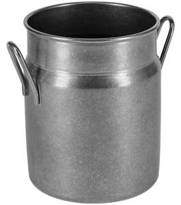 VEGA Mjölkkanna Malino vintage; 47cl, 7.5x10 cm (ØxH); Silverfärg; Rund