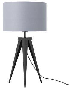 Bordslampa i Ljusgrått Unik Design Tre Ben Beliani