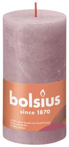 Bolsius Rustika blockljus 4-pack 130x68 mm askrosa