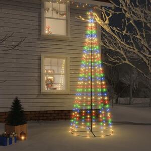 Julgranskon färgglad 310 LEDs 100x300 cm