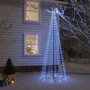 Julgranskon blå 310 LEDs 100x300 cm