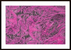 Marble In Pink Poster