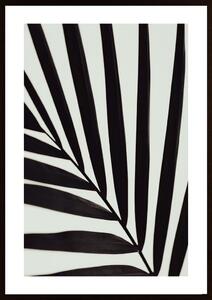 Graphic Palm Leaf 1 Poster