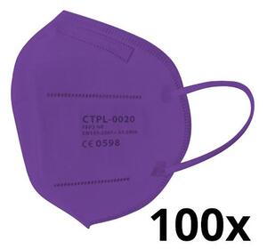 Media Sanex Respirator FFP2 NR / KN95 violett 100st