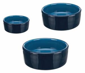 Keramikskål hund, Mörkblå 1,4 L
