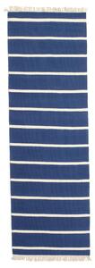 Dorri Stripe Matta - Mörkblå 80x300