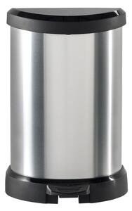 Curver Pedalhink Deco D-formad 15L silver