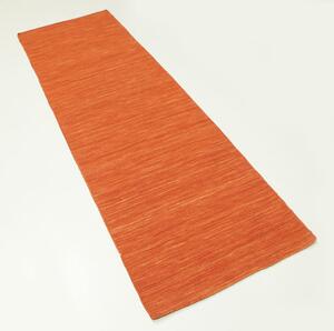 Kelim loom Matta - Orange 80x250