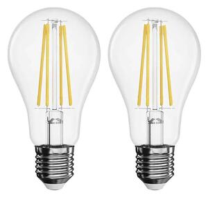 KIT 2x LED glödlampa FILAMENT A60 E27/5,9W/230V 2700K