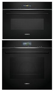 Siemens - HR736G1B1-CE732GXB1. ångugn med wifi + mikrovågsugn