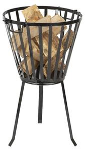 Practo Garden Eldkorg 35 cm svart
