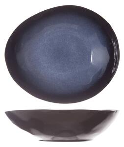 Cosy & Trendy Djup tallrik Sapphire 4 st oval 19,5x16,5 cm safirblå