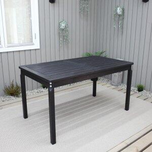 Europe matbord 135 cm - Svart + Fläckborttagare för möbler