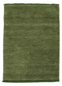 Handloom fringes Matta - Grön 80x120