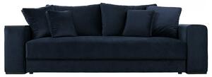 Björnen | Bäddsoffa | Rak | 3-sits | Blå | Sammet