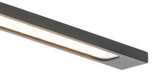 Vägglampa svart 41,5 cm inkl LED IP44 - Jerre
