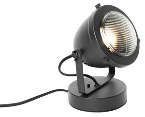 Industriell bordslampa svart 18 cm - Emado