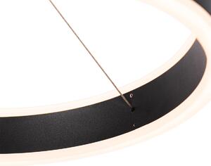 Hänglampa svart 30 cm inkl LED 3-stegs dimbar - Lyani