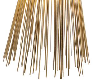 Art Deco hänglampa guld 3-ljus - Broom