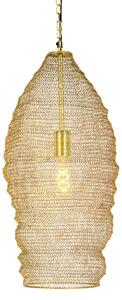 Orientalisk hängande lampa guld 25 cm - Nidum