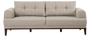 MUNDIN 3-sits Soffa Creme -