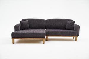 Arman 4-sits Soffa med Divan Antracit -