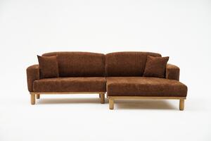 Arman 4-sits Soffa med Divan Brun -