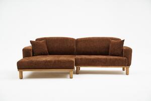 Arman 4-sits Soffa med Divan Brun -