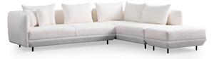 Floransa 4-sits Soffa med Divan Vit -