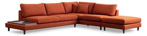 Brigid 4-sits Soffa med Divan Orange -