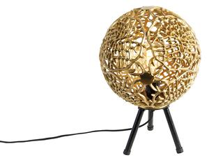 Art Deco bordslampa stativ guld - Maro
