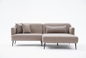 Revos 4-sits Soffa med Divan Brun -