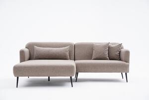 Revos 4-sits Soffa med Divan Brun -