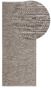 Lunda Greige 75x150 cm Ullmatta