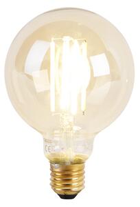 Smart golvlampa guld 2-ljus inkl Wifi G95 - Botanica