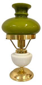 Ariel Bordslampa, grön/vit