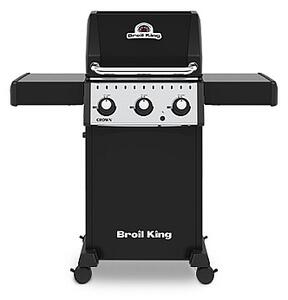 Broil King - Crown 310. 3 st brännare. Liten och kompakt. Vändbara galler