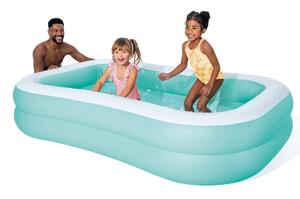 Rektangulär uppblåsbar pool 229 x 147 x 46 cm Intex 57181