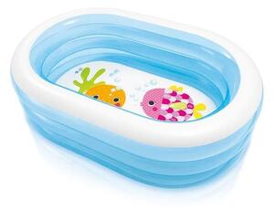 Uppblåsbar pool, oval 163 x 107 x 46 cm INTEX 57482