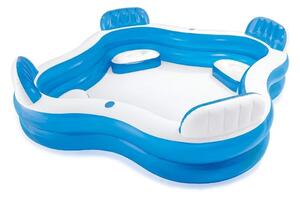 Uppblåsbar pool med sittplatser 229 x 229 x 66 cm INTEX 56475