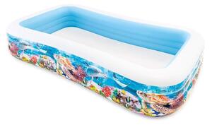 Rybki uppblåsbar pool 305 x 183 x 56 cm INTEX 58485