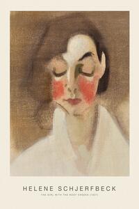 Bildreproduktion The Girl with the Rosy cheeks - Helene Schjerfbeck