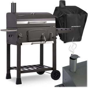 Berdsen BD-891 svart kolgrill med lock