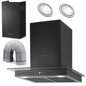 Köksfläkt 60 cm Svart Berdsen BT-217