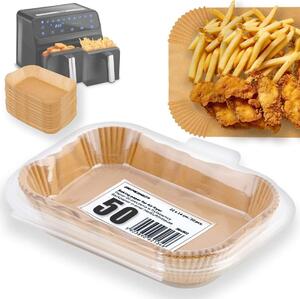 Fritös bakplåtspapper 22x14 cm Berdsen - 50 st