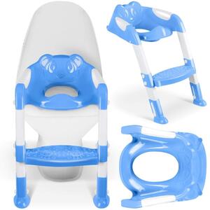Toalettsits med stege och koala-motiv Ricokids 729100 blå