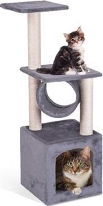 Klösträd för Katt 93 cm DR-265 Pethaus Ljusgrå